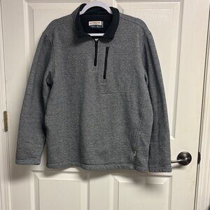 Magellan Men's Gray Zip-Up Sweater